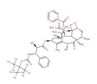 Docetaxel-d9 (CAS 940867-25-4) - chemical structure image