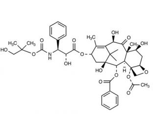 Docetaxel Hydroxy-tert-butyl-carbamate (CAS 154044-57-2) - chemical structure image