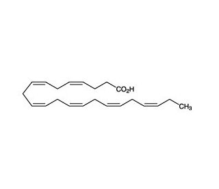 Docosa-4Z,7Z,10Z,13Z,16Z,19Z-hexaenoic Acid (22:6, n-3) (CAS 6217-54-5) - chemical structure image