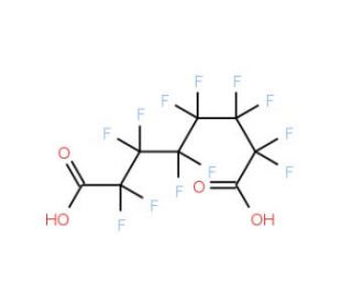 Dodecafluorosuberic acid (CAS 678-45-5) - chemical structure image
