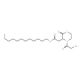 Dodecyl 2-[1-(2-bromoacetyl)-3-oxo-2-piperazinyl]acetate - chemical structure image