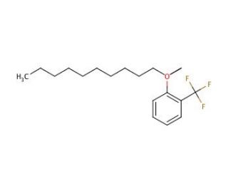 Dodecyl [2-(trifluoromethyl)phenyl] ether (CAS 150503-14-3) - chemical structure image