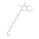 Dodecyl a-D-glucopyranoside (CAS 29980-16-3) - chemical structure image