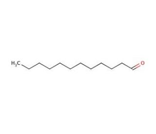 Dodecyl aldehyde (CAS 112-54-9) - chemical structure image