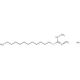 (Dodecylsulfanyl)-N′,N-dimethylmethanimidamide hydrobromide - chemical structure image