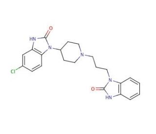 Domperidone (CAS 57808-66-9) - chemical structure image