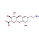 Dopamine 4-β-D-Glucuronide (CAS 38632-24-5) - chemical structure image