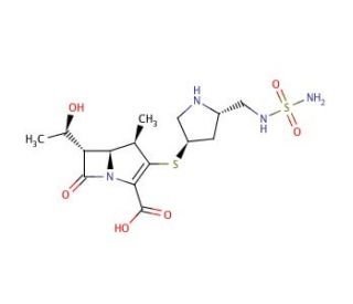 Doripenem (CAS 148016-81-3) - chemical structure image