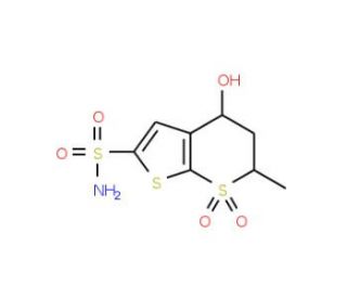 Dorzolamide intermediate (CAS 120279-26-7) - chemical structure image