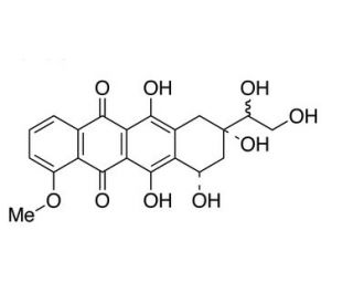 Doxorubicinolone (Mixture of Diastereomers) (CAS 56149-23-6) - chemical structure image