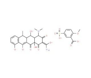 Doxycycline ssa (CAS 369-95-9) - chemical structure image
