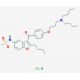 Dronedarone HCl (CAS 141625-93-6) - chemical structure image