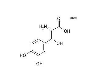 Droxidopa (CAS 23651-95-8) - chemical structure image