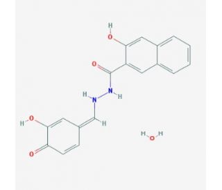 Dynasore monohydrate (CAS 304448-55-3 (anhydrous)) - chemical structure image