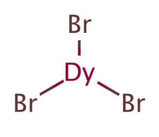 Dysprosium(III) bromide (CAS 14456-48-5) - chemical structure image