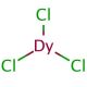 Dysprosium(III) chloride (CAS 10025-74-8) - chemical structure image