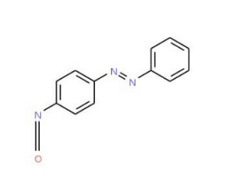 (E)-1-(4-isocyanatophenyl)-2-phenyldiazene - chemical structure image