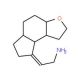 (E)-2-(1,6,7,8-Tetrahydro-2H-indeno[5,4-b]furan-8-ylidene)ethylamine (CAS 196597-61-2) - chemical structure image
