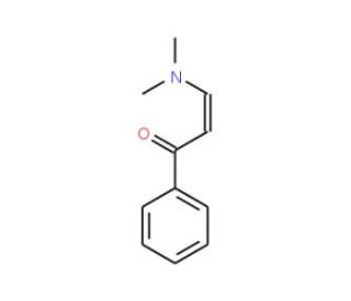 (E)-3-Dimethylamino-1-phenyl-propenone (CAS 1201-93-0) - chemical structure image