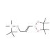 (E)-3-(tert-Butyldimethylsilyloxy)propene-1-yl-boronic acid pinacol ester (CAS 114653-19-9) - chemical structure image