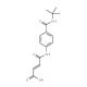 (E)-4-{4-[(tert-Butylamino)carbonyl]anilino}-4-oxo-2-butenoic acid - chemical structure image