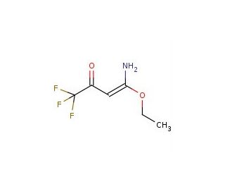 (E)-4-Amino-4-ethoxy-1,1,1-trifluorobut-3-en-2-one - chemical structure image