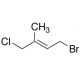 (E)-4-Bromo-1-chloro-2-methyl-2-butene (CAS 114506-04-6) - chemical structure image
