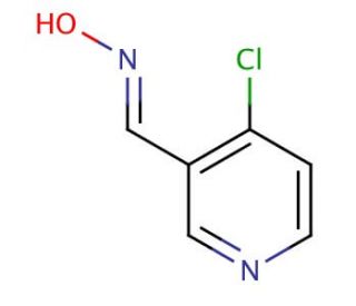 (E)-4-Chloronicotinaldehyde oxime - chemical structure image