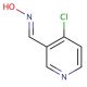 (E)-4-Chloronicotinaldehyde oxime - chemical structure image