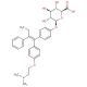 (E)-4-Hydroxy tamoxifen O-β-D-glucuronide - chemical structure image