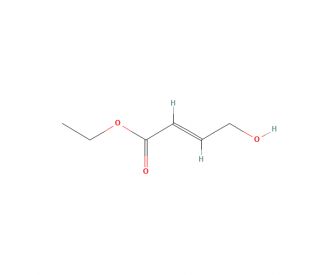(E)-4-Hydroxycrotonoic Acid Ethyl Ester - chemical structure image