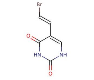 (E)-5-(2-Bromovinyl)uracil (CAS 69304-49-0) - chemical structure image