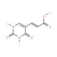 (E)-5-(2-Carboxvinyl)uracil (CAS 57412-59-6) - chemical structure image