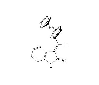 (E)-FeCp-oxindole (CAS 884338-18-5) - chemical structure image