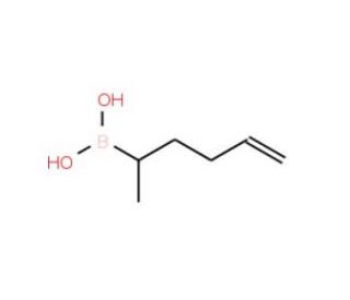 (E)-Hexen-1-ylboronic acid (CAS 42599-18-8) - chemical structure image