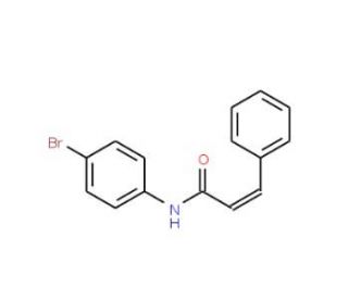 (E)-N-(4-Bromophenyl)-3-phenyl-2-propenamide (CAS 134430-89-0) - chemical structure image