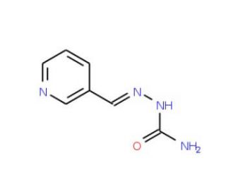 [(E)-(pyridin-3-ylmethylidene)amino]urea - chemical structure image