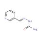 [(E)-(pyridin-3-ylmethylidene)amino]urea - chemical structure image