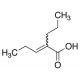 (E,Z) 2-Propyl-2-pentenoic acid (CAS 60218-41-9) - chemical structure image