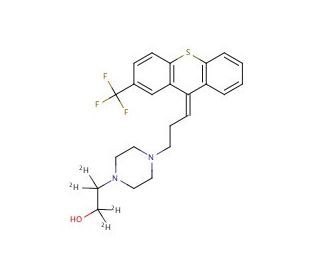 (E/Z)-Flupentixol-d4 Dihydrochloride - chemical structure image