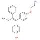 (E/Z)-N,N-Didesmethyl-4-hydroxy Tamoxifen (CAS 1217237-98-3) - chemical structure image