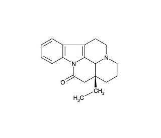 (&minus;)-Eburnamonine (CAS 4880-88-0) - chemical structure image