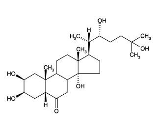 Ecdysone (CAS 3604-87-3) - chemical structure image
