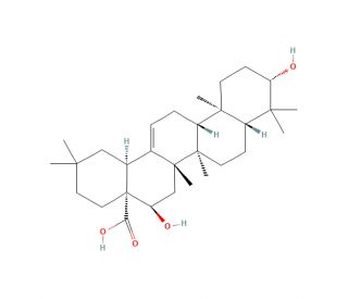 Echinocystic Acid (CAS 510-30-5) - chemical structure image