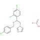 Econazole nitrate (CAS 68797-31-9) - chemical structure image