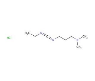 EDC hydrochloride (CAS 25952-53-8) - chemical structure image