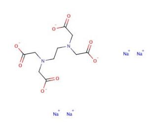 EDTA, Tetrasodium Salt, Ultra Pure (CAS 13235-36-4) - chemical structure image