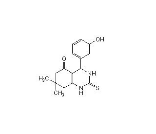 Eg5 Inhibitor III, Dimethylenastron (CAS 863774-58-7) - chemical structure image