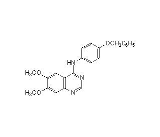 EGFR/ErbB-2 Inhibitor (CAS 179248-61-4) - chemical structure image
