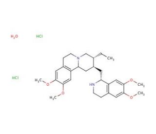 Emetine dihydrochloride (CAS 316-42-7) - chemical structure image